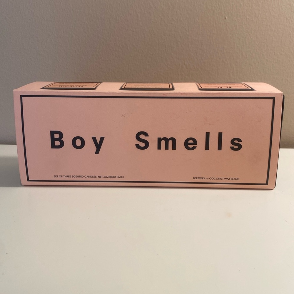 BOY SMELLS - 3 x 3 oz candle set